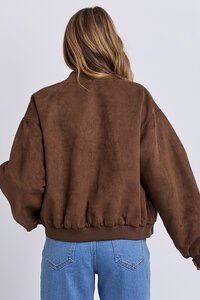 Foxwood Evie Suede Bomber