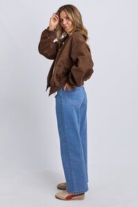 Foxwood Evie Suede Bomber