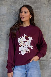 Stella + Gemma Essential Burgandy Beauty Sweat