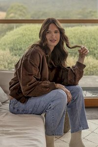 Foxwood Evie Suede Bomber