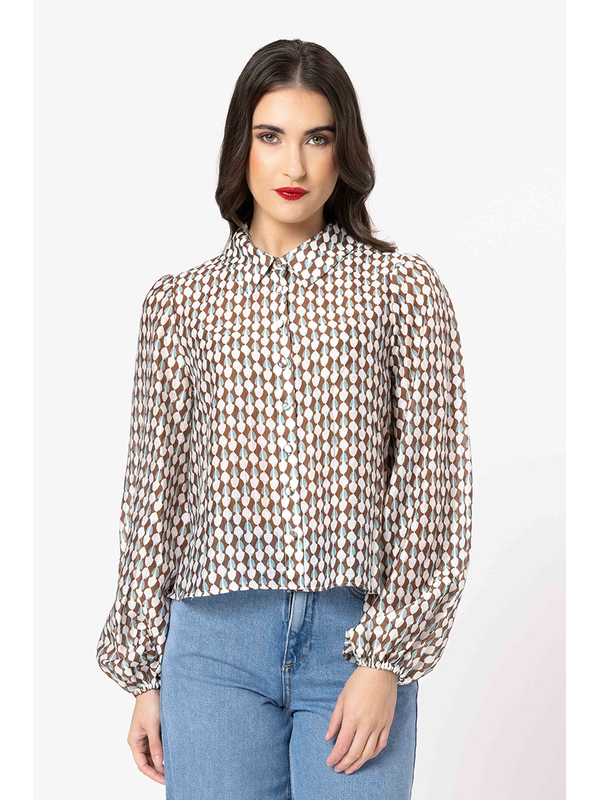 Leila + Luca Mint Chocolate Valentina Blouse