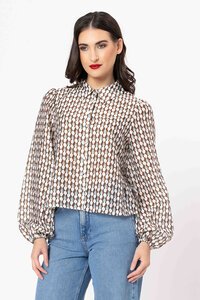 Leila + Luca Mint Chocolate Valentina Blouse