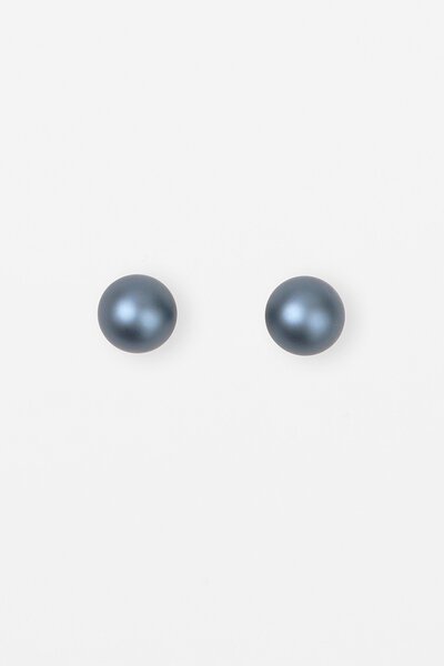 Stella + Gemma Oversized Ball Matt Stud Earring-accessories-Hello Cyril.