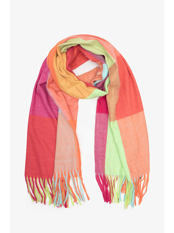 Antler Winter Zest Check Scarf