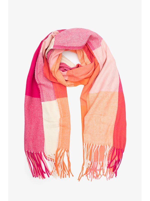 Antler Fruit Loop Check Scarf