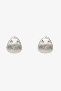 Antler Front Set Teardrop Earring