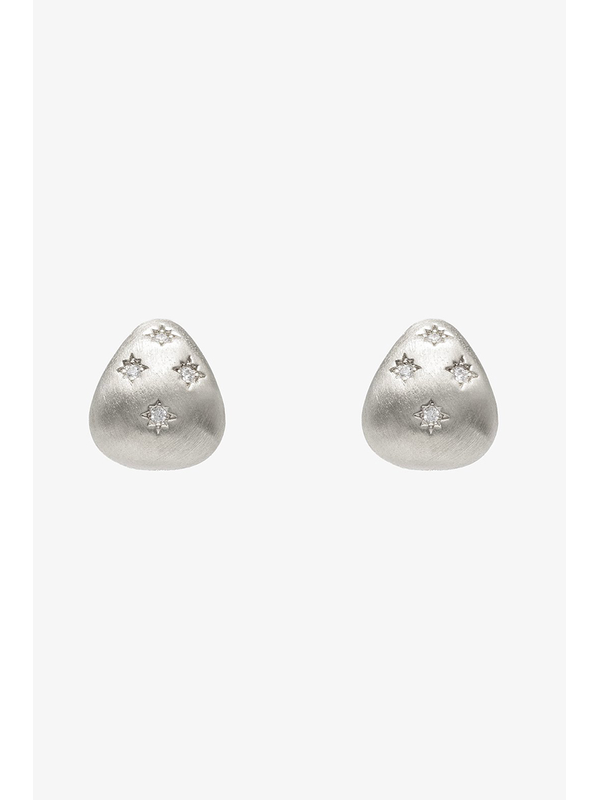 Antler Front Set Teardrop Earring
