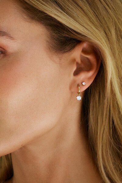 Edblad Crown Hoops Gold Earrings-shop-by-label-Hello Cyril.