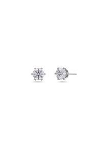 Edblad Crown Stud Small Silver Earrings