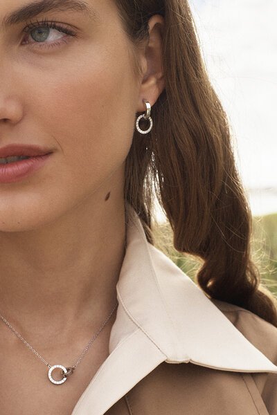 Edblad Eternal Orbit Silver Earrings-accessories-Hello Cyril.