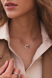 Edblad Eternal Orbit Silver Necklace