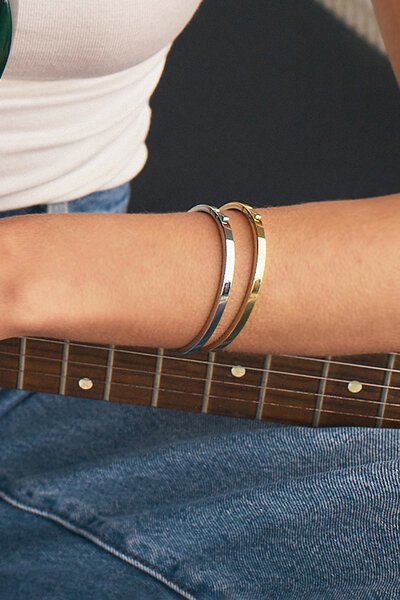 Edblad Fave Large Gold Bangle-shop-by-label-Hello Cyril.