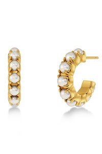 Edblad Lilo Hoops Small Gold Earrings