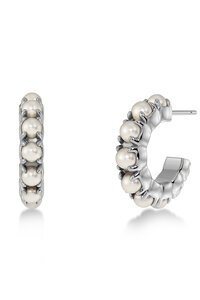 Edblad Lilo Hoops Small Silver Earrings