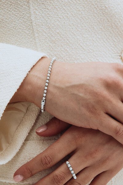 Edblad Lilo Multi Silver Small Bracelet-accessories-Hello Cyril.