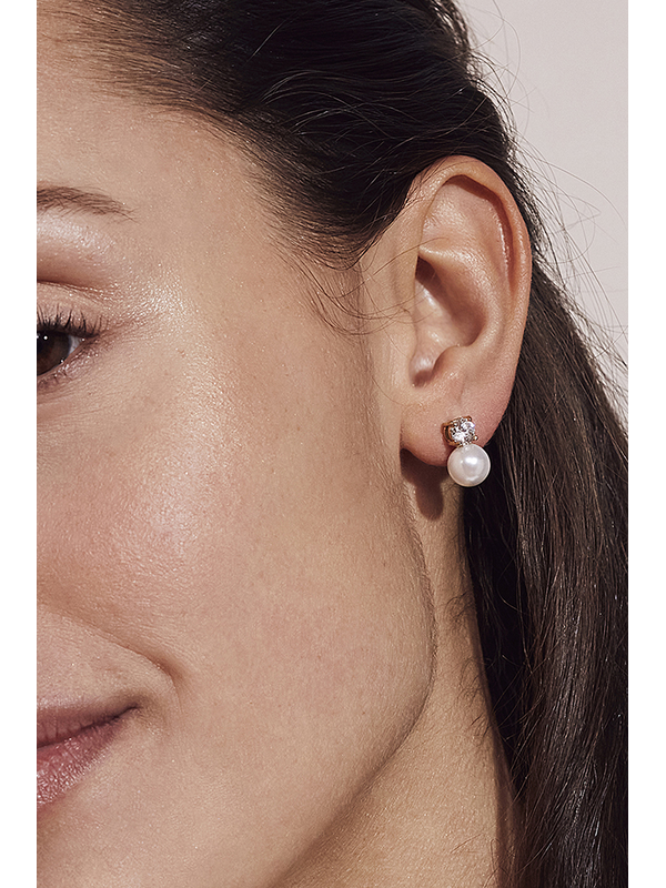 Edblad Luna Studs Large Gold Earrings