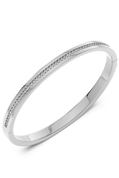 Edblad Josefin Small Silver Bangle-accessories-Hello Cyril.