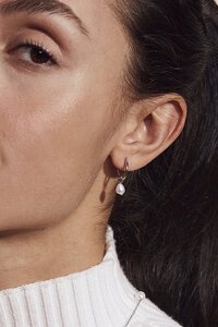 Edblad Perla Hoops Silver Earrings