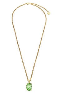 Dyrberg Kern Barga Gold Light Green Necklace