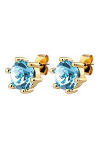 Dyrberg Kern Craze Gold Aqua Earrings