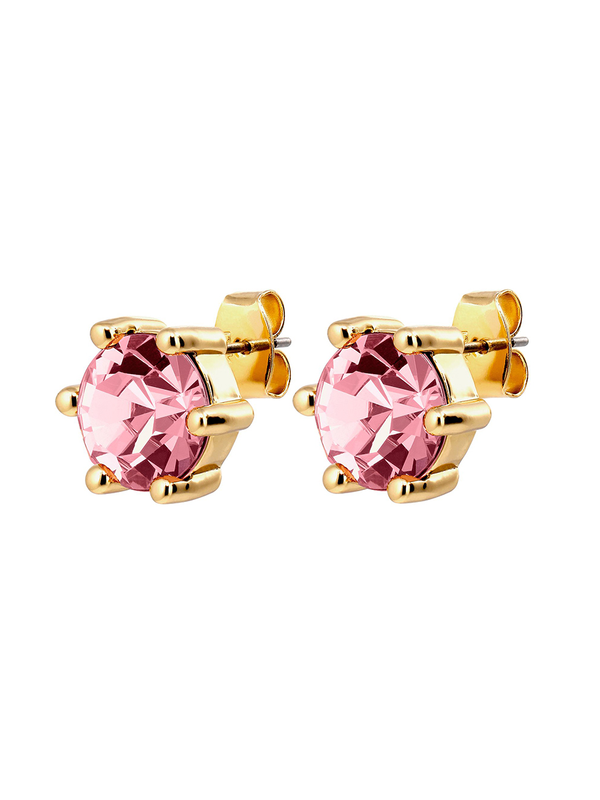 Dyrberg Kern Craze Gold Light Rose Earrings