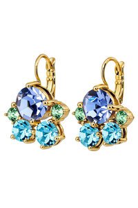 Dyrberg Kern Disar Gold Aqua Earrings