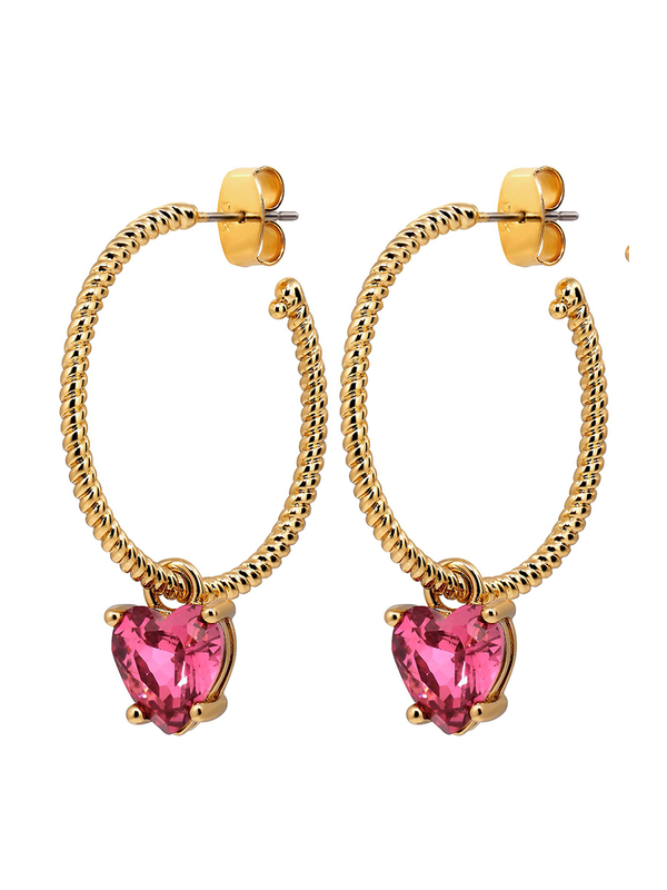 Dyrberg Kern Elana Gold Rose Earrings