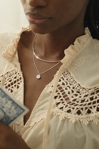 Edblad Thassos Small Silver Necklace