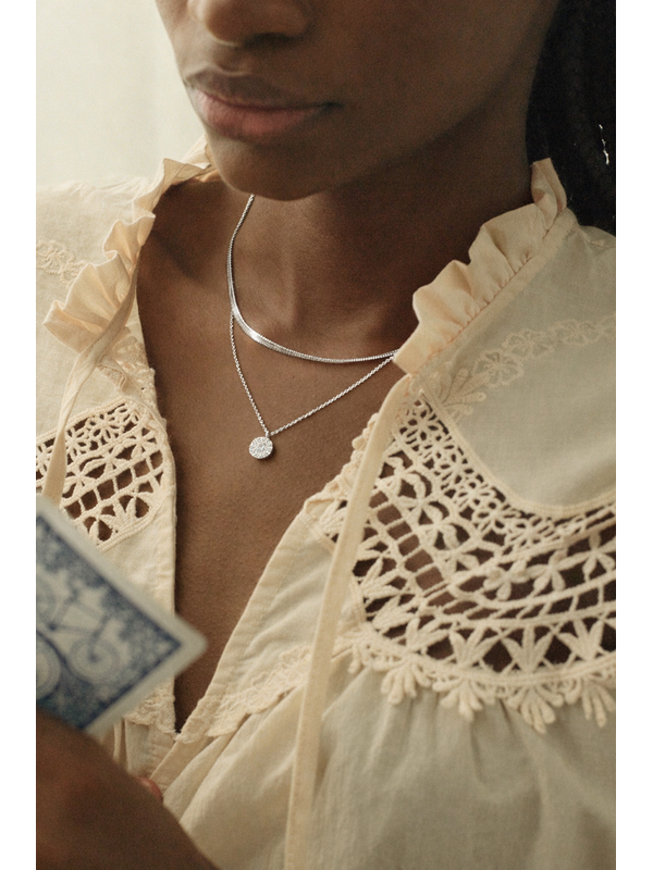 Edblad Thassos Small Silver Necklace