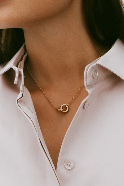 Edblad Chunky Eternal Gold Necklace-shop-by-label-Hello Cyril.