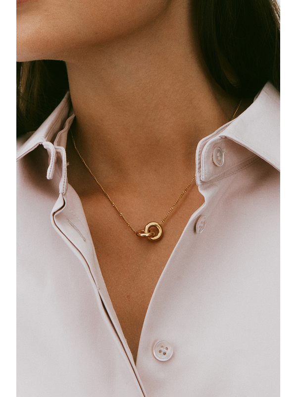 Edblad Chunky Eternal Gold Necklace