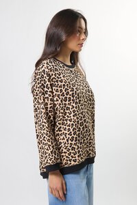 Stella + Gemma Newport Snow Leopard Sweat