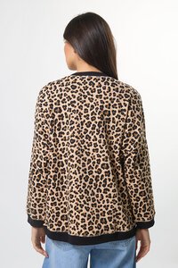 Stella + Gemma Newport Snow Leopard Sweat