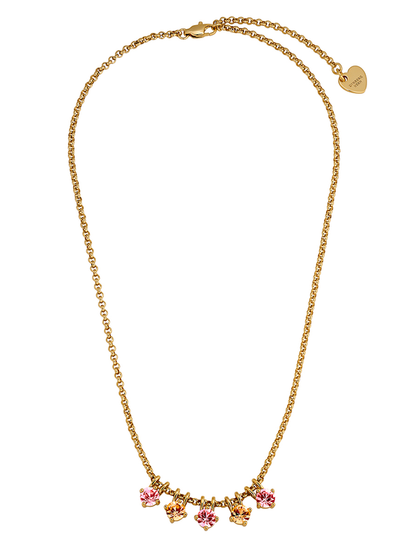 Dyrberg Kern Phila Gold Light Rose Necklace