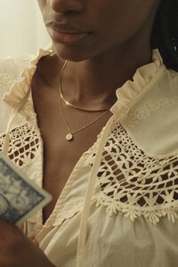 Edblad Thassos Small Gold Necklace