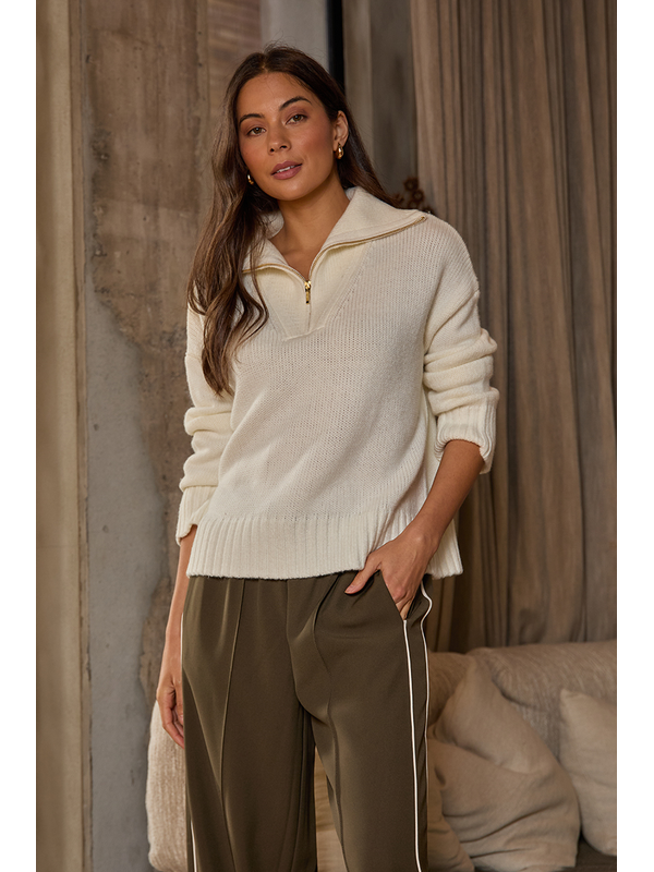 Stella + Gemma Cory Zip Knit