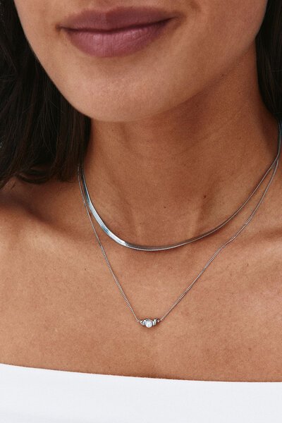 Edblad Margot Silver Necklace-accessories-Hello Cyril.