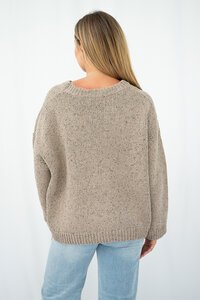 Fria The Label Melange Heart Jumper 