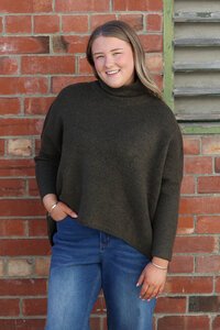 Fria The Label Turtle Neck High Neck Jumper