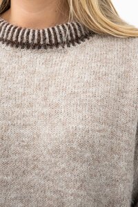 Fria The Label Two Tone Rib Jumper