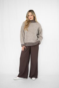 Fria The Label Two Tone Rib Jumper