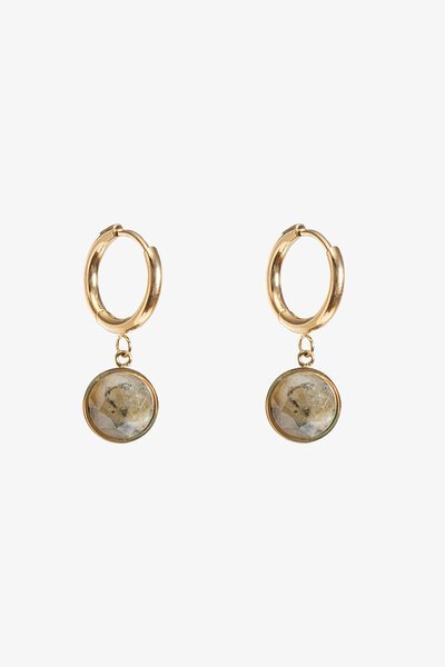 Antler Golden Moss Earring-shop-by-label-Hello Cyril.