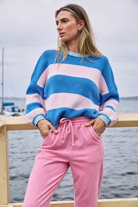 Worthier Luma Stripe Blocks Knit