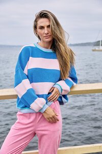 Worthier Luma Stripe Blocks Knit