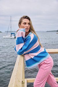 Worthier Luma Stripe Blocks Knit