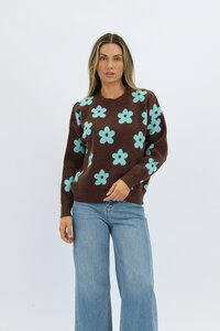Worthier Mirelle Floral Motifs Jumper 