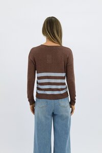 Worthier Sorrento Linen Cotton Stripe Knit 