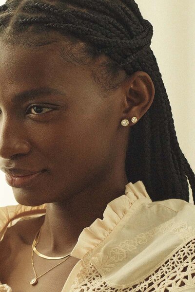 Edblad Thassos Silver Stud Earrings-shop-by-label-Hello Cyril.