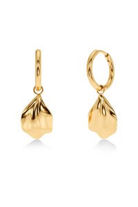 Edblad Petal Hoops Gold Earrings