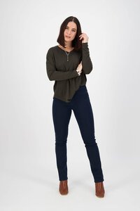 Vassalli Bay Pull On Slim Denim Pant